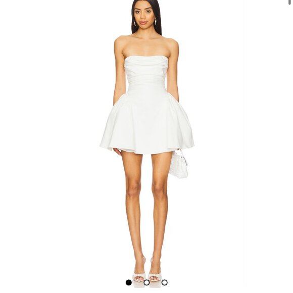NWT Winnie Mini Majorelle Dress in White - Picture 1 of 5